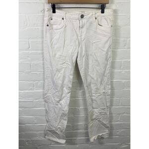 Kut from the Kloth Women's Straight Leg Jeans - White